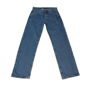 NEW Real‎ Ranch Men's Jeans Regular Fit Workwear Denim Medium Wash Size 30 x 32